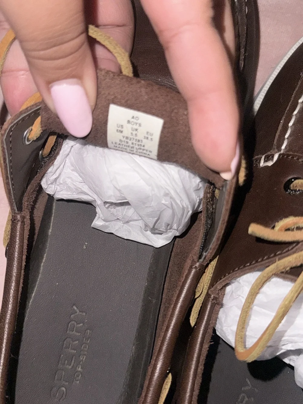 Sperry Leather Boat Shoes